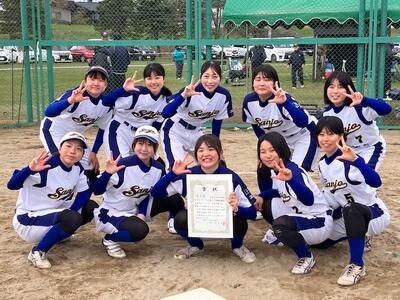 東北海道大会３位表彰にて